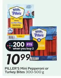 Sobeys PILLER'S Mini Pepperoni or Turkey Bites offer