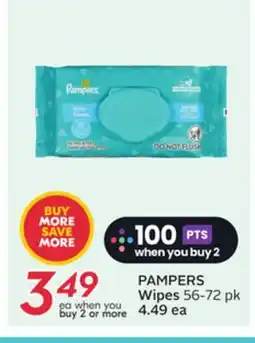 Sobeys PAMPERS Wipes offer