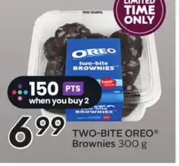 Sobeys TWO-BITE OREO Brownies offer