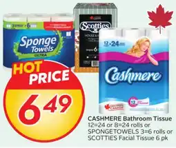 Sobeys CASHMERE Bathroom Tissue offer