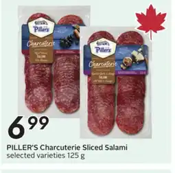 Sobeys PILLER'S Charcuterie Sliced Salami offer