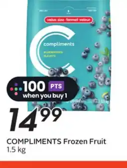 Sobeys COMPLIMENTS Frozen Fruit offer