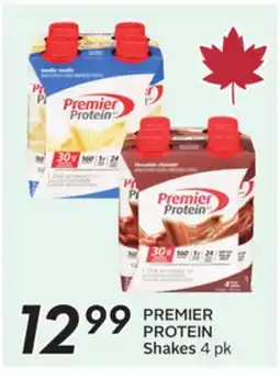 Sobeys PREMIER PROTEIN Shakes offer