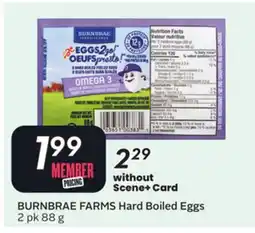 Sobeys BURNBRAE FARMS Hard Boiled Eggs offer