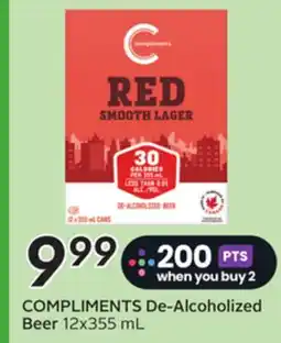 Sobeys COMPLIMENTS De-Alcoholized offer