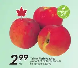 Sobeys Yellow Flesh Peaches offer
