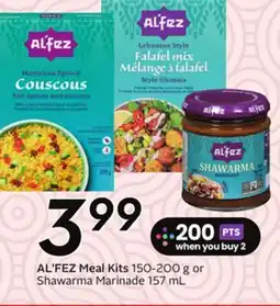 Sobeys AL'FEZ Meal Kits offer