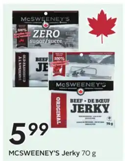 Sobeys MCSWEENEY'S Jerky offer