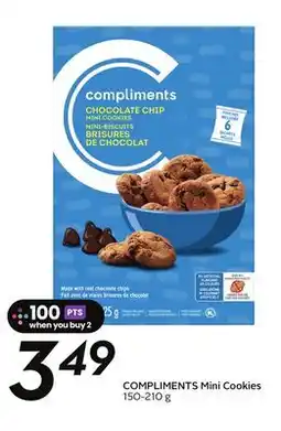 Sobeys COMPLIMENTS Mini Cookies offer