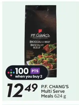 Sobeys P. F. CHANG'S Multi Serve Meals offer