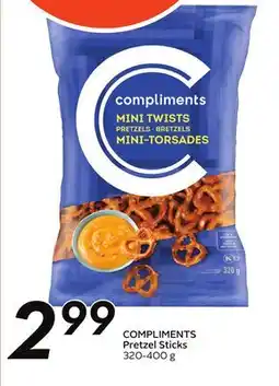 Sobeys COMPLIMENTS Pretzel Sticks offer
