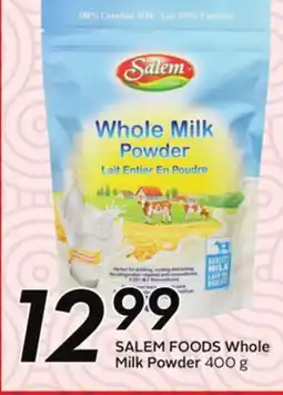 Sobeys SALEM FOODS Whole Milk Powder offer