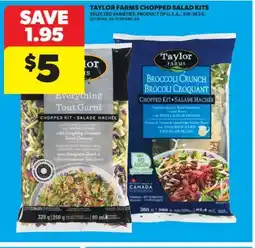 Real Canadian Superstore TAYLOR FARMS CHOPPED SALAD KITS, 319-383 G offer