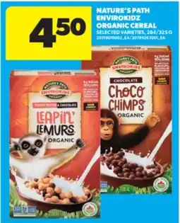 Real Canadian Superstore NATURE'S PATH ENVIROKIDZ ORGANIC CEREAL, 284/325 G offer