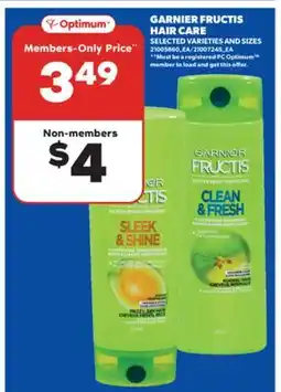 Real Canadian Superstore GARNIER FRUCTIS HAIR CARE offer