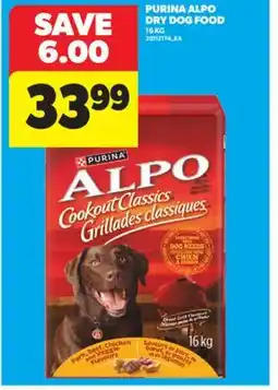 Real Canadian Superstore PURINA ALPO DRY DOG FOOD,16 KG offer