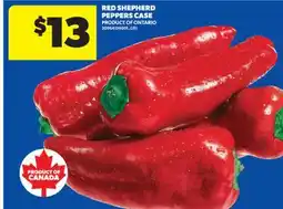 Real Canadian Superstore RED SHEPHERD PEPPERS CASE offer