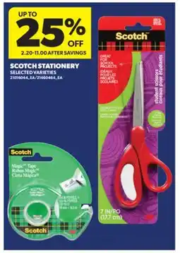Real Canadian Superstore SCOTCH STATIONERY offer