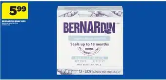Real Canadian Superstore BERNARDIN SNAP LIDS offer
