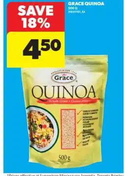 Real Canadian Superstore GRACE QUINOA, 500 G offer