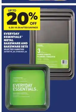 Real Canadian Superstore EVERYDAY ESSENTIALS METAL BAKEWARE AND BAKEWARE SETS offer