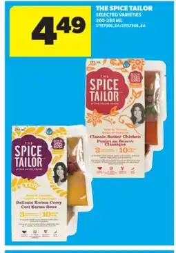 Real Canadian Superstore THE SPICE TAILOR offer