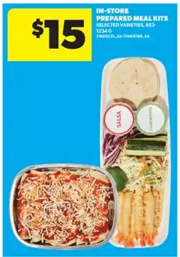 Real Canadian Superstore IN-STORE PREPARED MEAL KITS, 1234 G offer