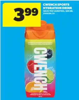 Real Canadian Superstore CWENCH SPORTS HYDRATION DRINK, 500 ML offer