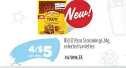 Real Canadian Superstore Old El Paso Seasonings, 24g offer