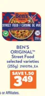 Real Canadian Superstore BEN'S ORIGINAL STREET FOOD, (255G) offer