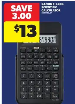 Real Canadian Superstore CANON F-605G SCIENTIFIC CALCULATOR offer