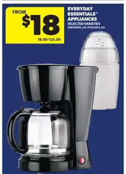 Real Canadian Superstore EVERYDAY ESSENTIALS APPLIANCES offer