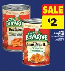 Real Canadian Superstore CHEF BOYARDEE PASTA offer