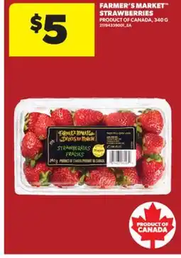 Real Canadian Superstore FARMER'S MARKET STRAWBERRIES, 340 G offer