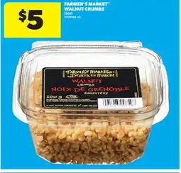 Real Canadian Superstore FARMER'S MARKET WALNUT CRUMBS, 150 G offer