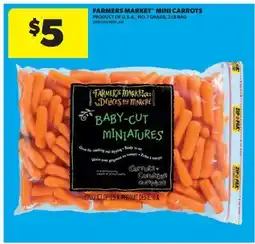 Real Canadian Superstore FARMERS MARKET MINI CARROTS offer