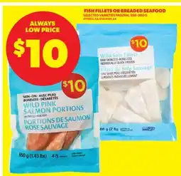 Real Canadian Superstore FISH FILLETS OR BREADED SEAFOOD,200-900 G offer