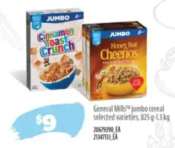 Real Canadian Superstore GENERAL MILLS TM JUMBO CEREAL, 825 G-1.3 KG offer