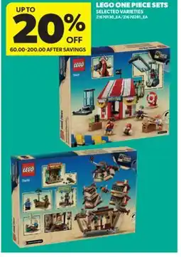 Real Canadian Superstore LEGO ONE PIECE SETS offer