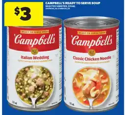 Real Canadian Superstore CAMPBELL'S READY TO SERVE SOUP, 515 ML offer