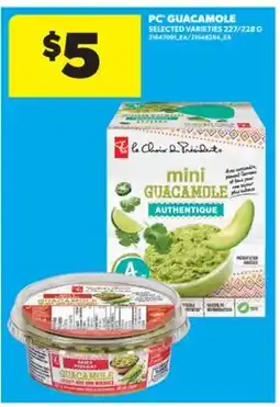 Real Canadian Superstore PC GUACAMOLE, 227/228 G offer