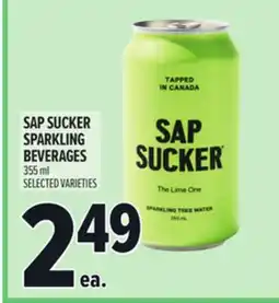Metro SAP SUCKER SPARKLING BEVERAGES offer