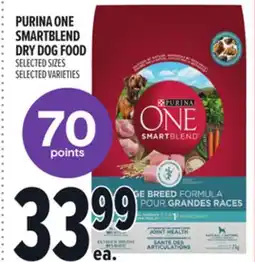 Metro PURINA ONE SMARTBLEND DRY DOG FOOD offer