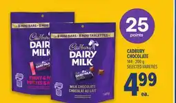 Metro CADBURY CHOCOLATE offer