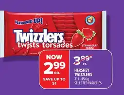 Metro HERSHEY TWIZZLERS offer