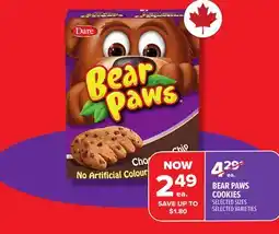 Metro BEAR PAWS COOKIES offer