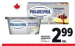 Metro PHILADELPHIA CREAM CHEESE offer