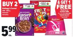 Metro KELLOGG'S CEREAL offer