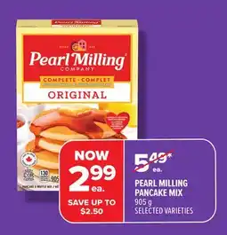 Metro PEARL MILLING PANCAKE MIX offer
