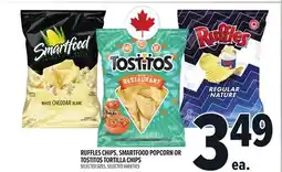Metro RUFFLES CHIPS, SMARTFOOD POPCORN OR TOSTITOS TORTILLA CHIPS offer